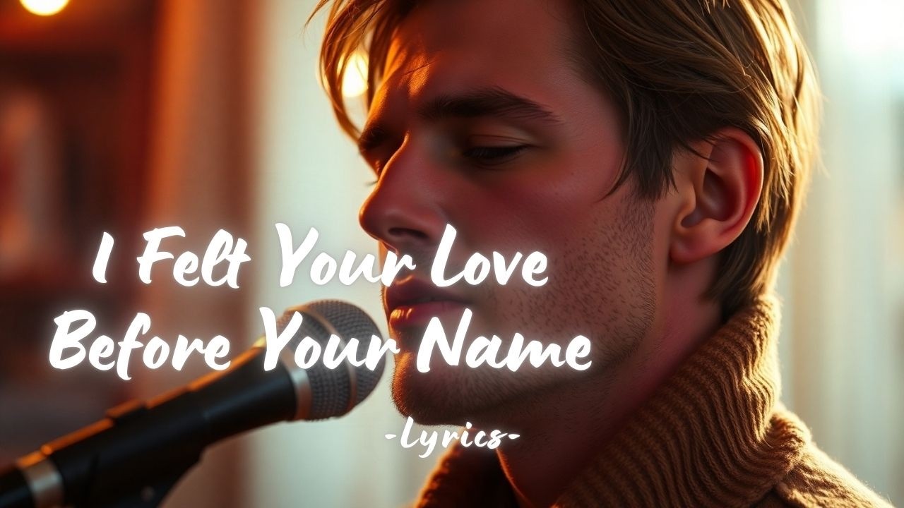 I Felt Your Love Before Your Name – A Timeless Romantic Ballad of Destiny and Soul Connection
