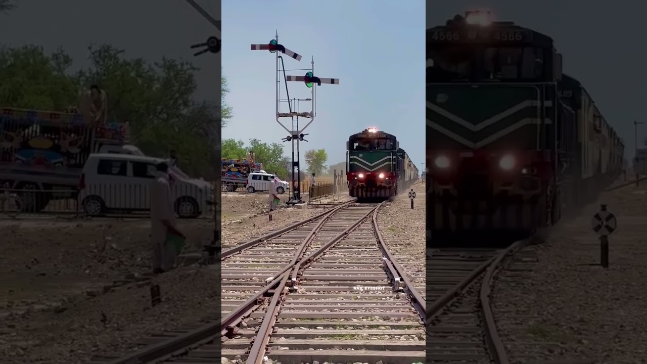 Awesome Fareed Express Train Entry With GEU-20