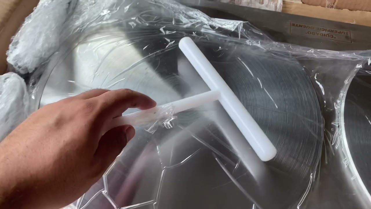 M&aacute;quina de Crepe Franc&ecirc;s (Ademaq) - UNBOXING