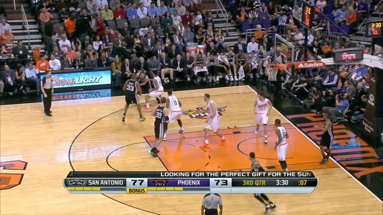 Manu Ginobili - 24 points, 7 assists vs Suns Full Highlights (2013.12.18)