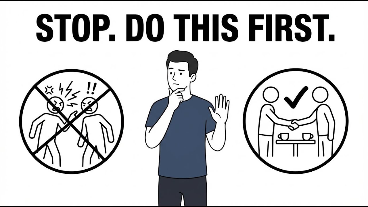 Do this BEFORE you disagree (or the discussion will turn into an argument)