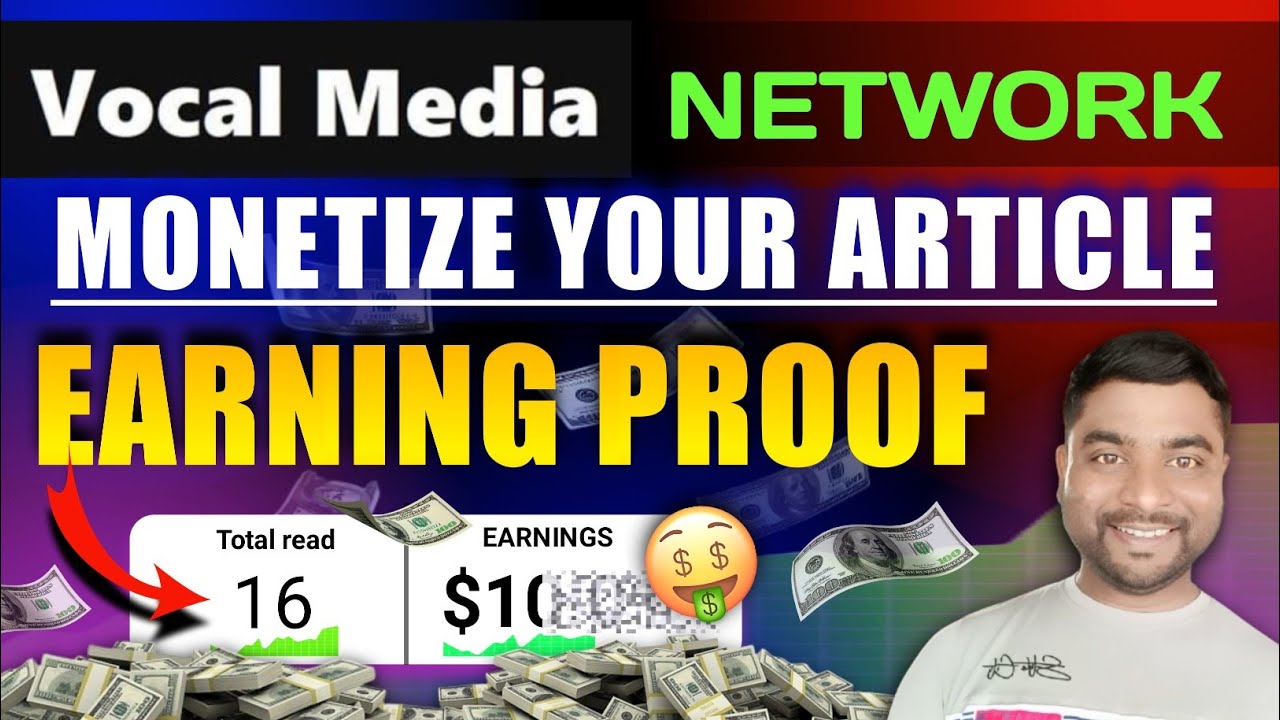 🤑Vocal Media Earning Proof | Vocal Media Monetize Article Without Website | Vocal Media Earnings 🔥