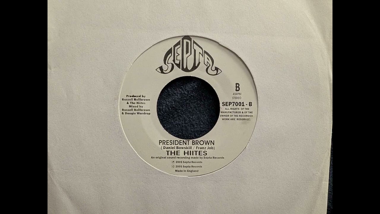 B1-The Hiites-President Brown 7''