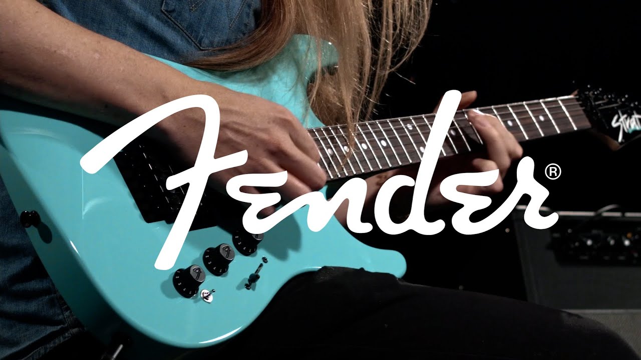 Fender LTD HM Strat RW, Ice Blue | Gear4music demo