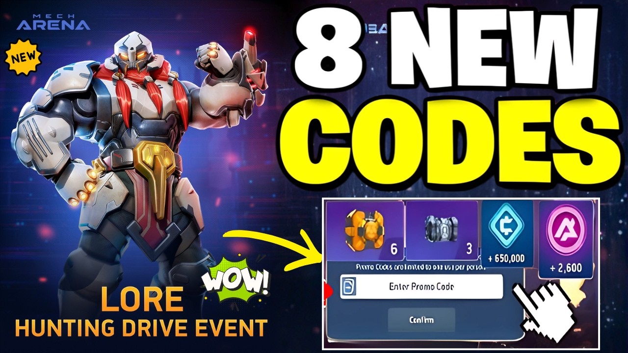 💥СЮРПРИЗ💥 ПРОМОКОДЫ MECH ARENA НА МАРТ 2026 - КОДЫ MECH ARENA 2026 - КОДЫ MECH ARENA