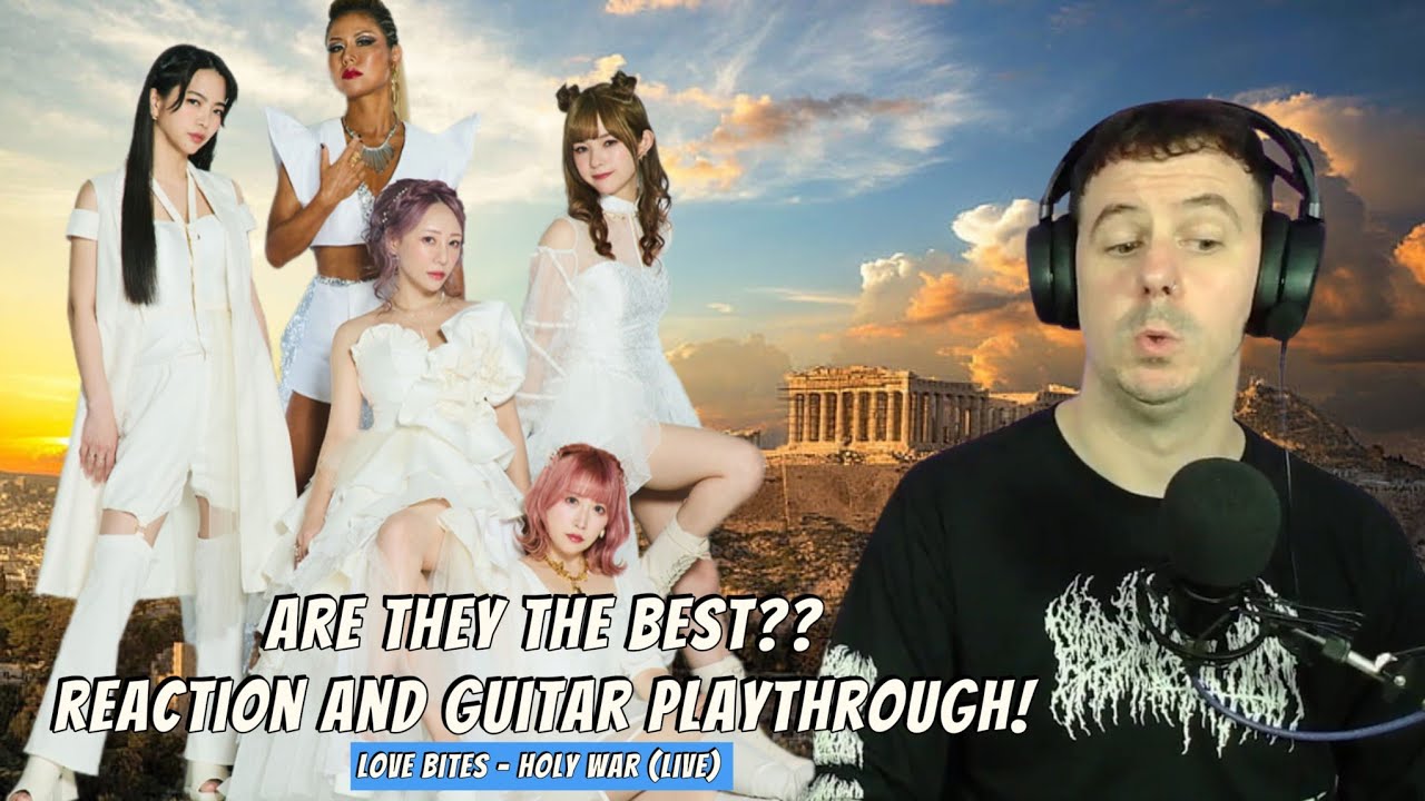 Lovebites – “Holy War” Live | Reaction & Guitar Playthrough 🎸⚔️