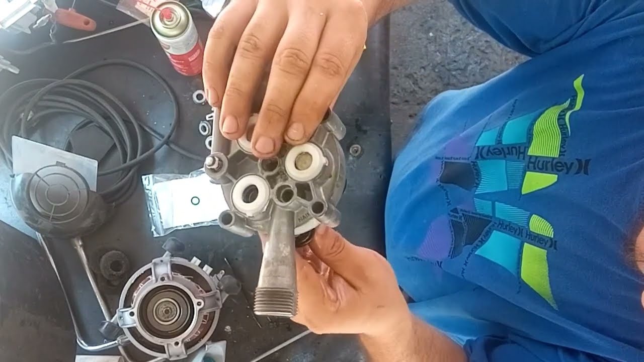 Lavadora STIHL RE98 - Análises, macetes e reparo na máquina sem pressão