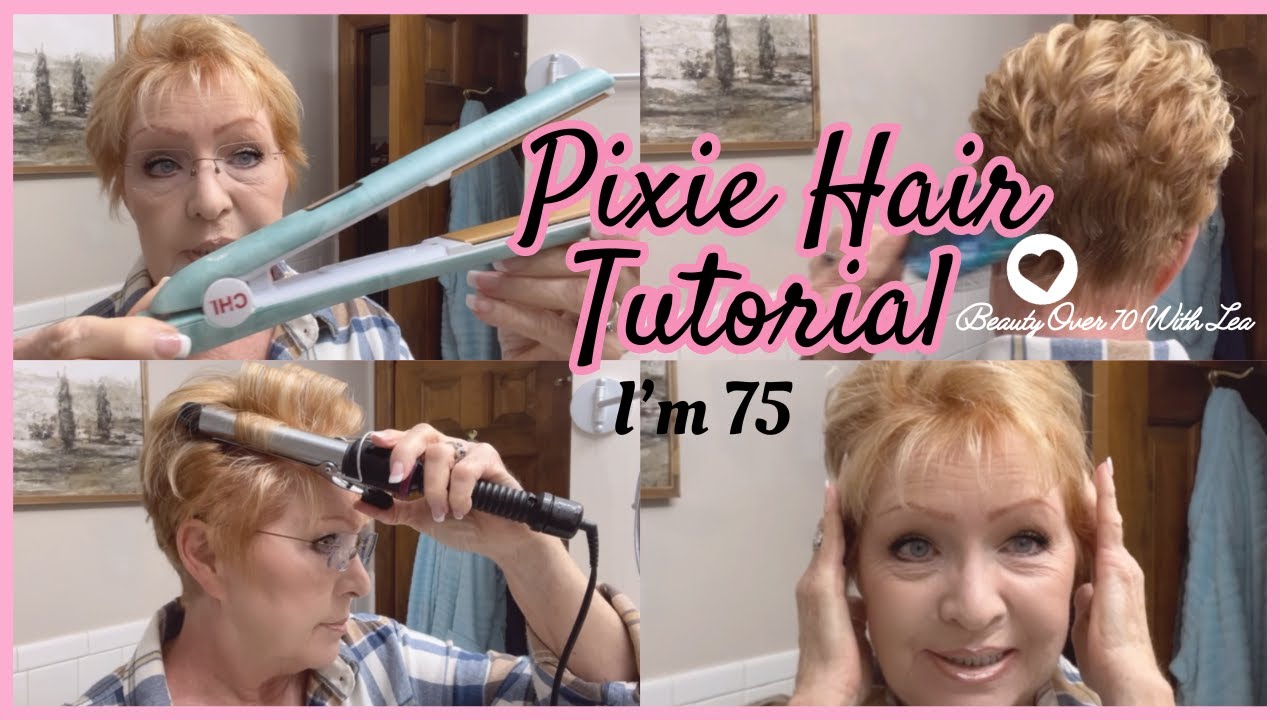My Pixie Hair Tutorial Styling Only #pixiehair #hairstyling #stylinghair