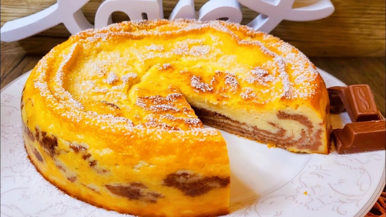 Käsekuchen ohne Boden / Cheesecake mit Schokolade