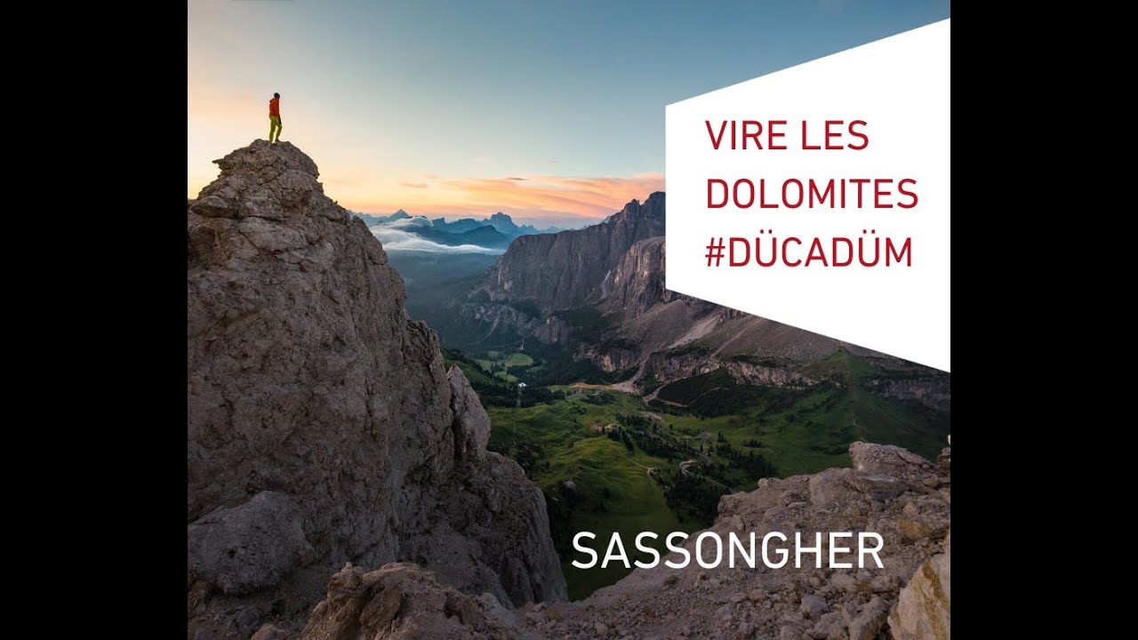 Vire les Dolomites - La scalata del Sassongher con la guida Giorgio Manica