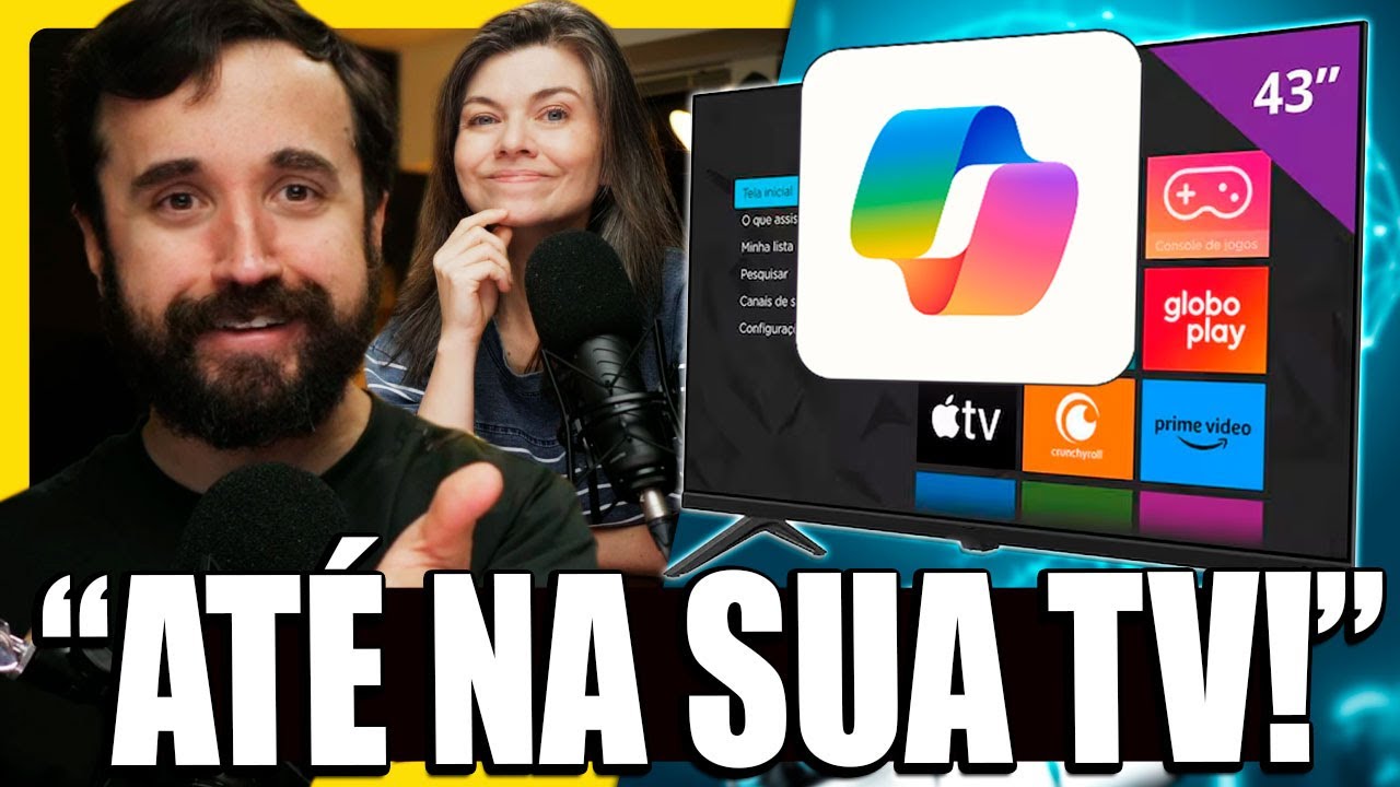MICROSOFT PAGOU para colocarem o Copilot NA SUA TV