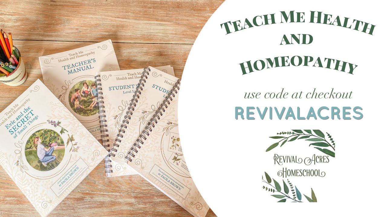 Teach Me Health and Homeopathy Curriculum | Homeschool | Paulo Brown