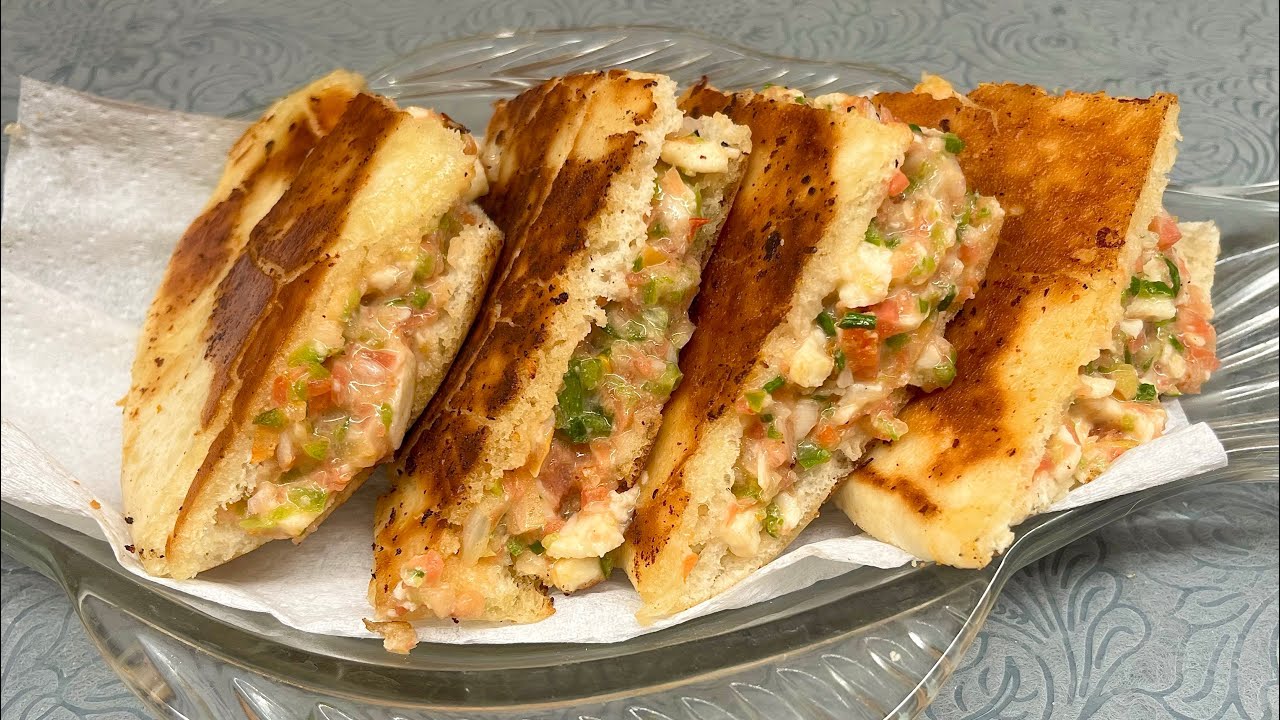 Bread Pocket Snacks With 1 Slice of Bread | Easy Iftar Recipe