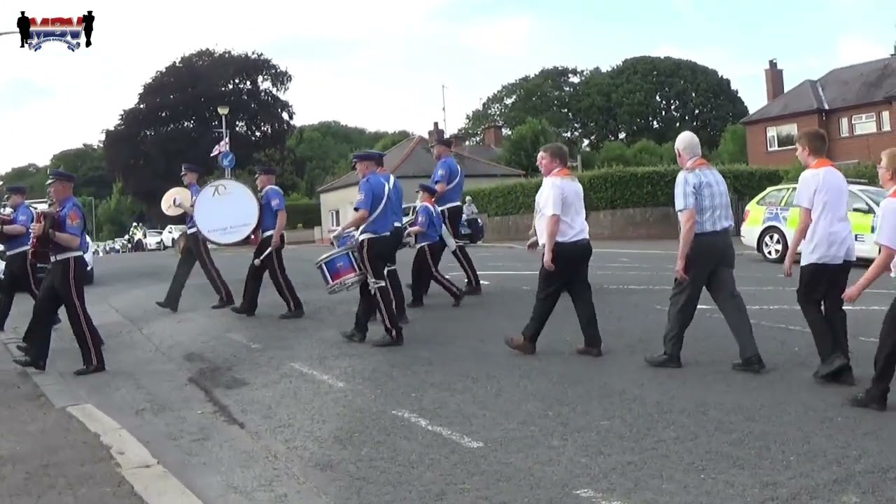 Emdale True Blues LOL No 407 Unfurling of New Banner Parade 2023
