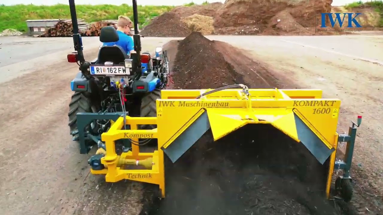 Kompostwender IWK Kompakt / Compostturner IWK Kompakt