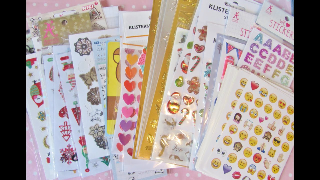 I miei stickers per l'agenda :D | ErikaKawaii