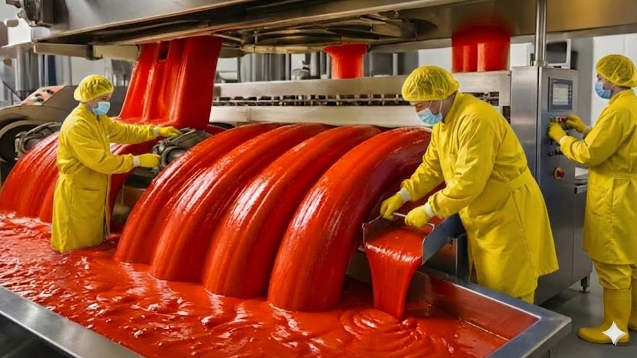 Inside the Factory: United States Sriracha Process (Full Process)
