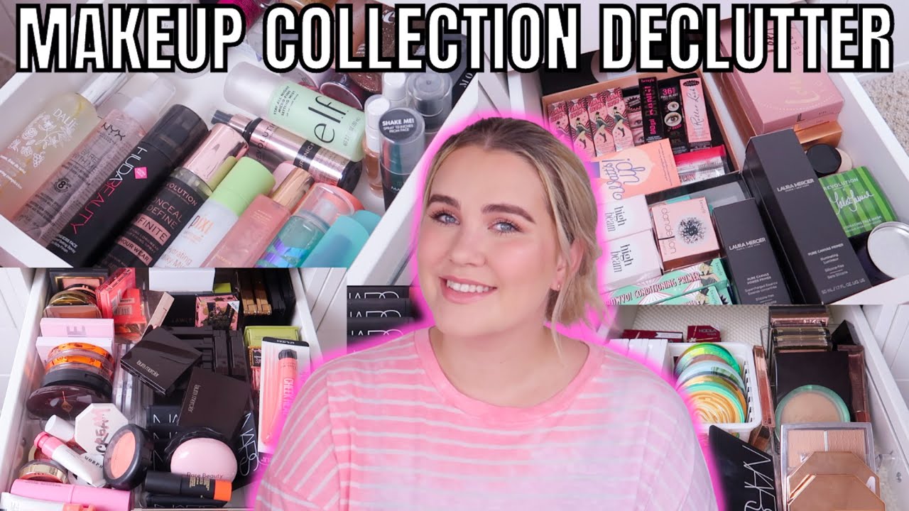MAKEUP COLLECTION DECLUTTER - PART 2 (BLUSH, BRONZER & MORE)