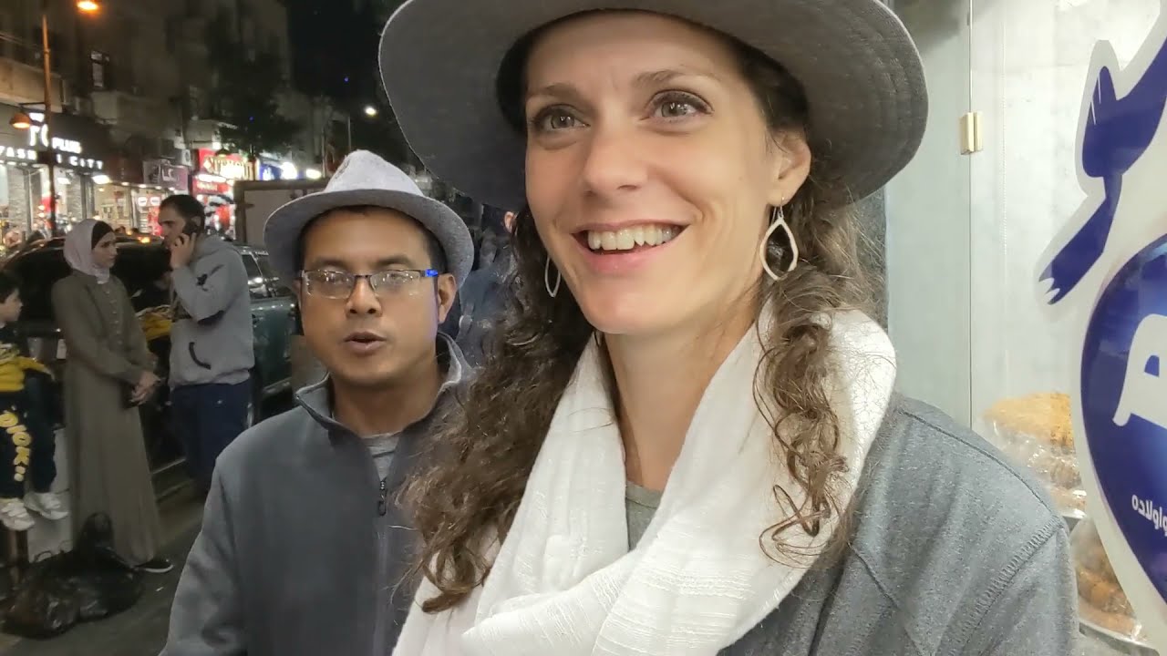 Amman Jordan Vlog - Protest, Hashem Restaurant, Habibah Sweets, Roman amphitheater, Antique shop