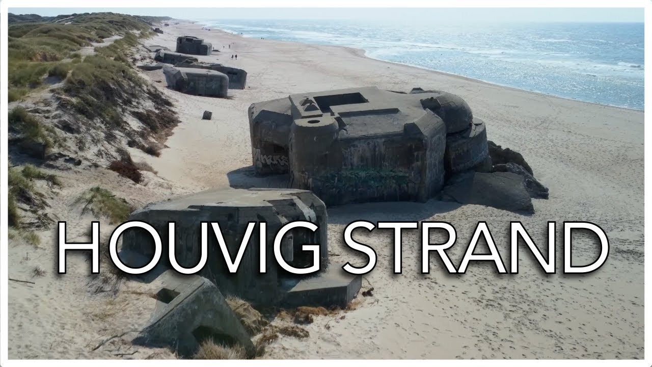 Houvig Strand Nordseeküste Dänemark | up high film | DJI Mini 2