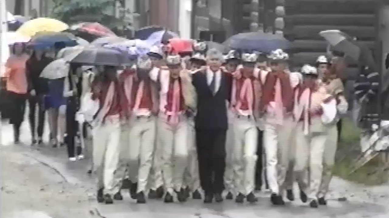 Odvod brancov - Regrúti z Pohorelej 2000 → Archívny videozáznam [Pohorelá, Slovensko]