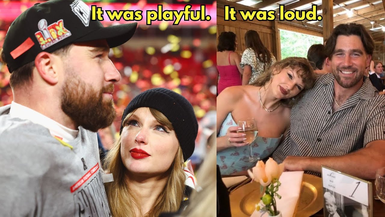 Taylor Swift and Travis Kelce: From Two Different Worlds to the Ultimate Power Couple😍 #tayvis