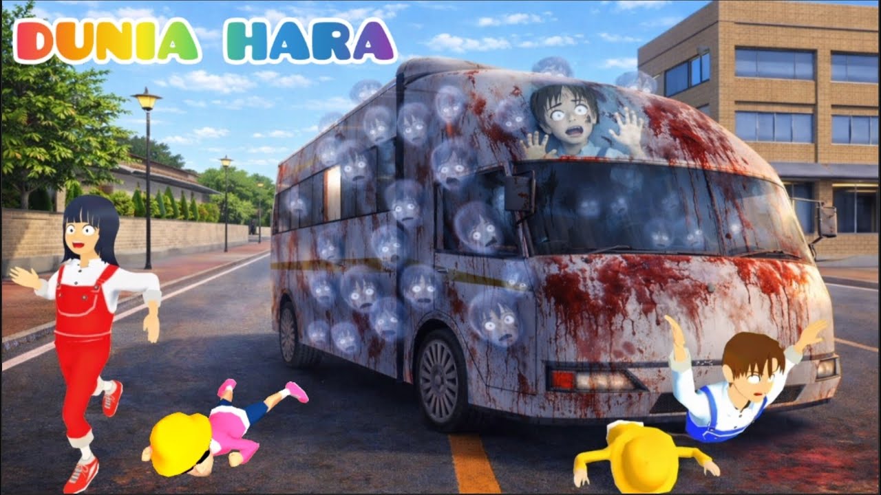 Yuta Dapat Kado Mobil Van Berdarah 😱 | Yuta Meninggal Terjebak dalam Mobil Van | Dunia Hara