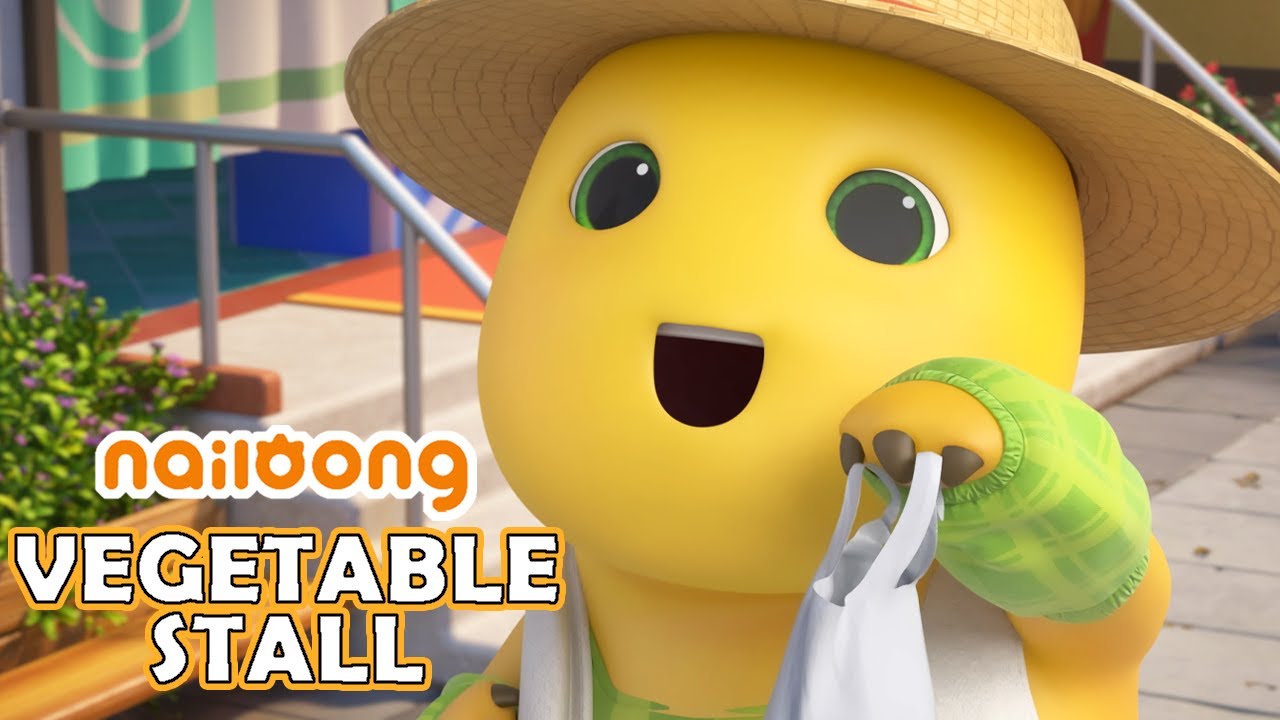 Nailoong's vegetable stall has opened~🥺🥬💛 | Robbery at a Vegetable Stall😨💦