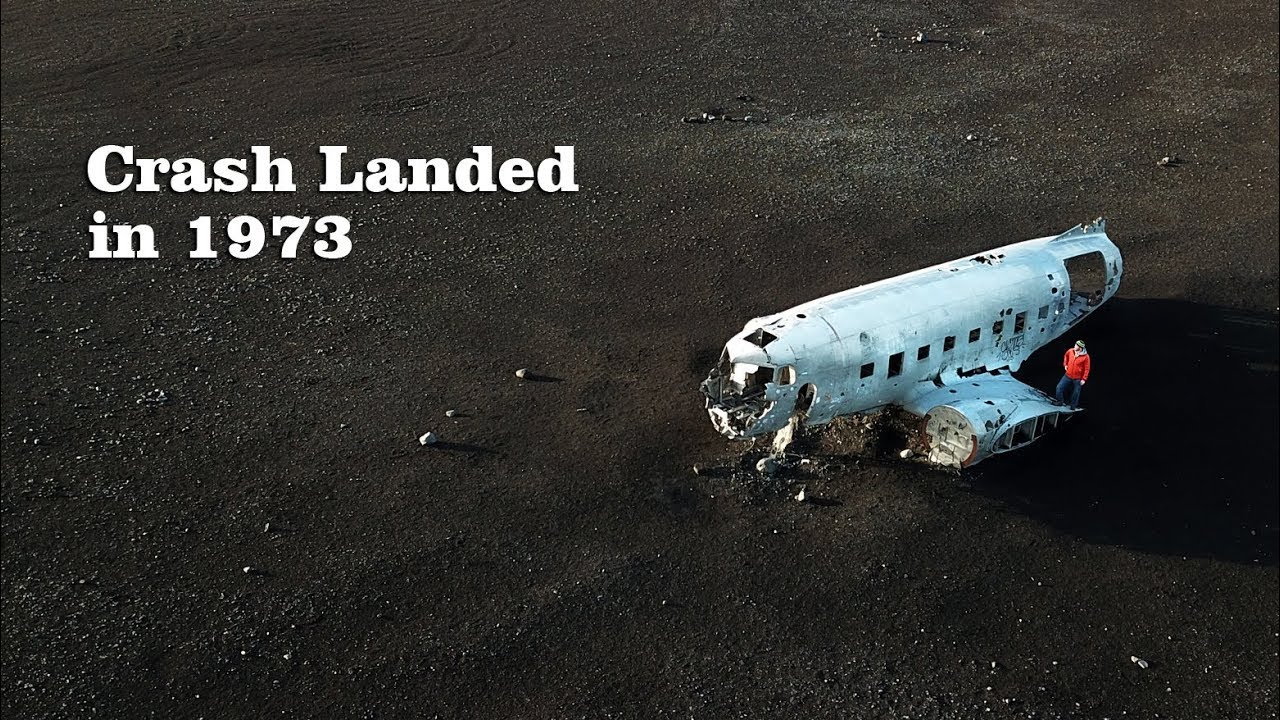 Plane Wreck on an Iceland Beach