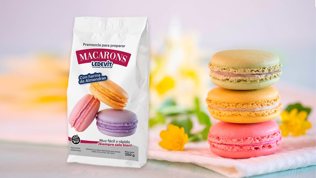 Cómo hacer macarons con la premezcla de Ledevit