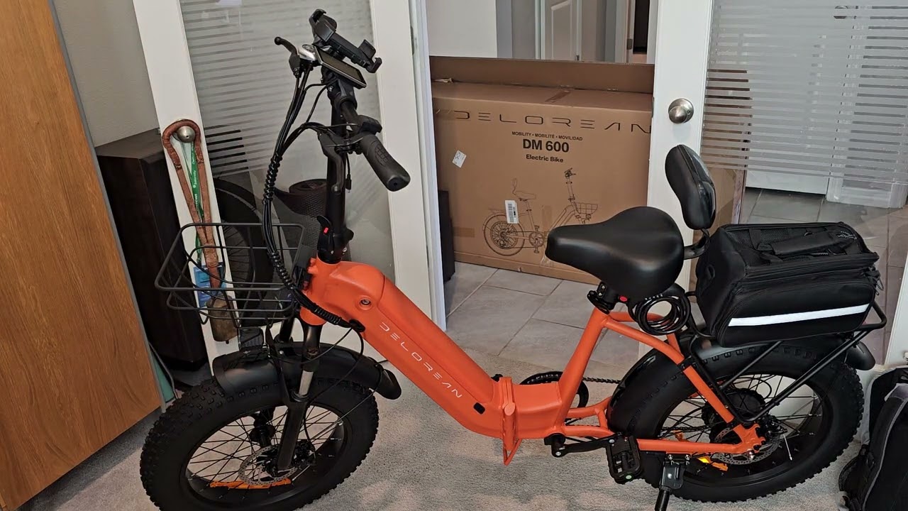 DeLorean 750w e-bike assembly help