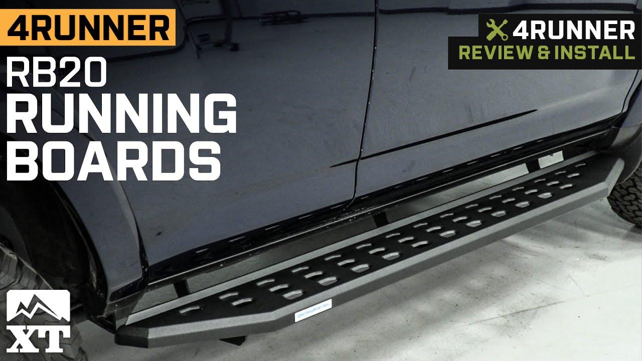 2014-2023 4Runner RB20 Running Boards; Textured Black Review & Install