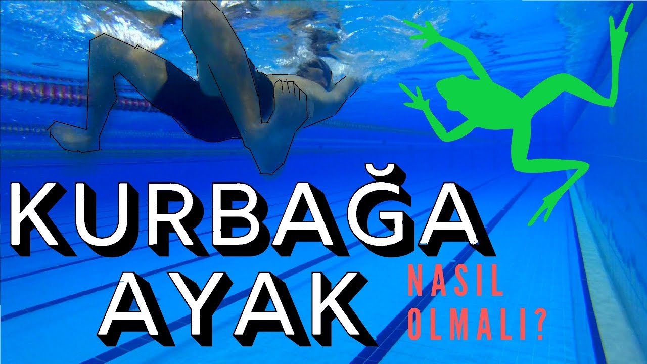 KURBAĞALAMA AYAK VURUŞU NASILDIR ? KOLAYCA KURBAĞALAMA ÖĞREN - YÜZME HOCAM