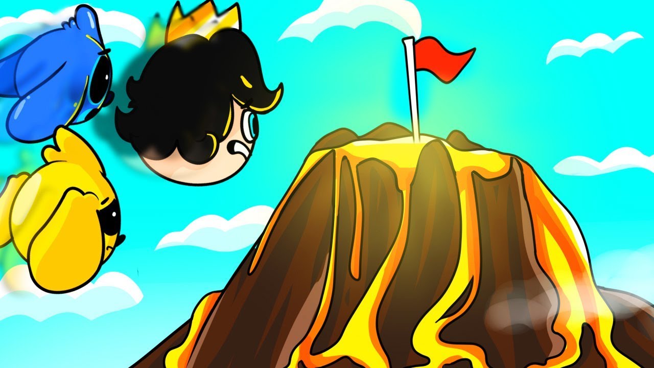 EL HOYO OCULTO EN EL VOLCÁN!! 🌋⛳ GOLF IT CON LOS COMPAS!!