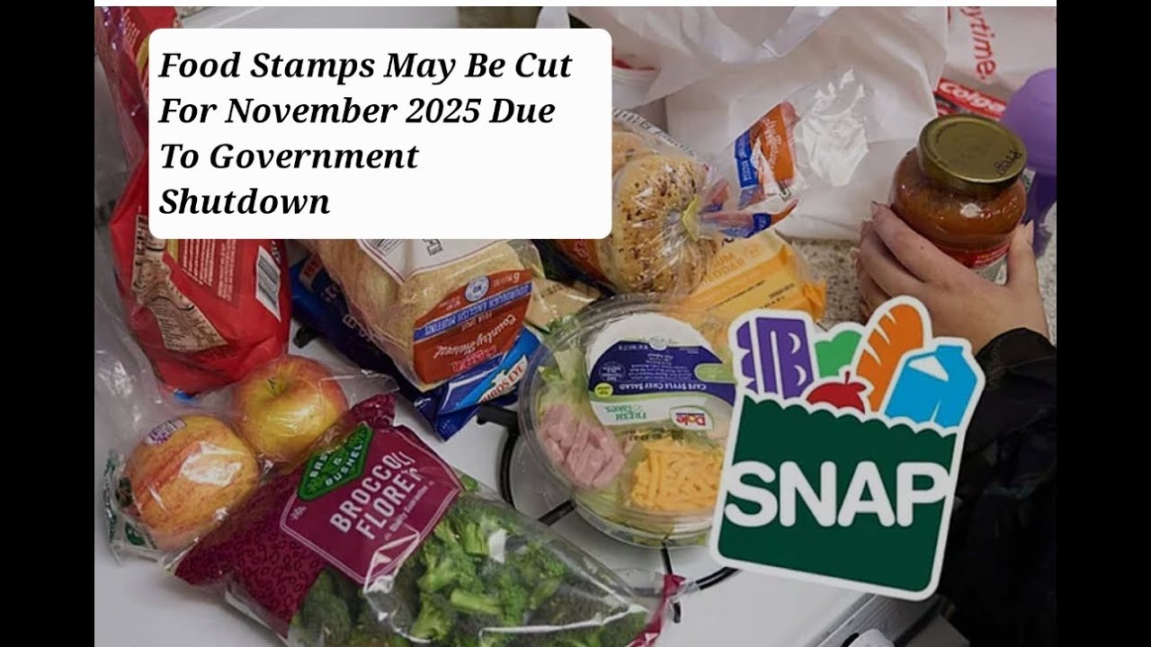 Food Stamps May Be Cut For November 2025 Due To Government Shutdown