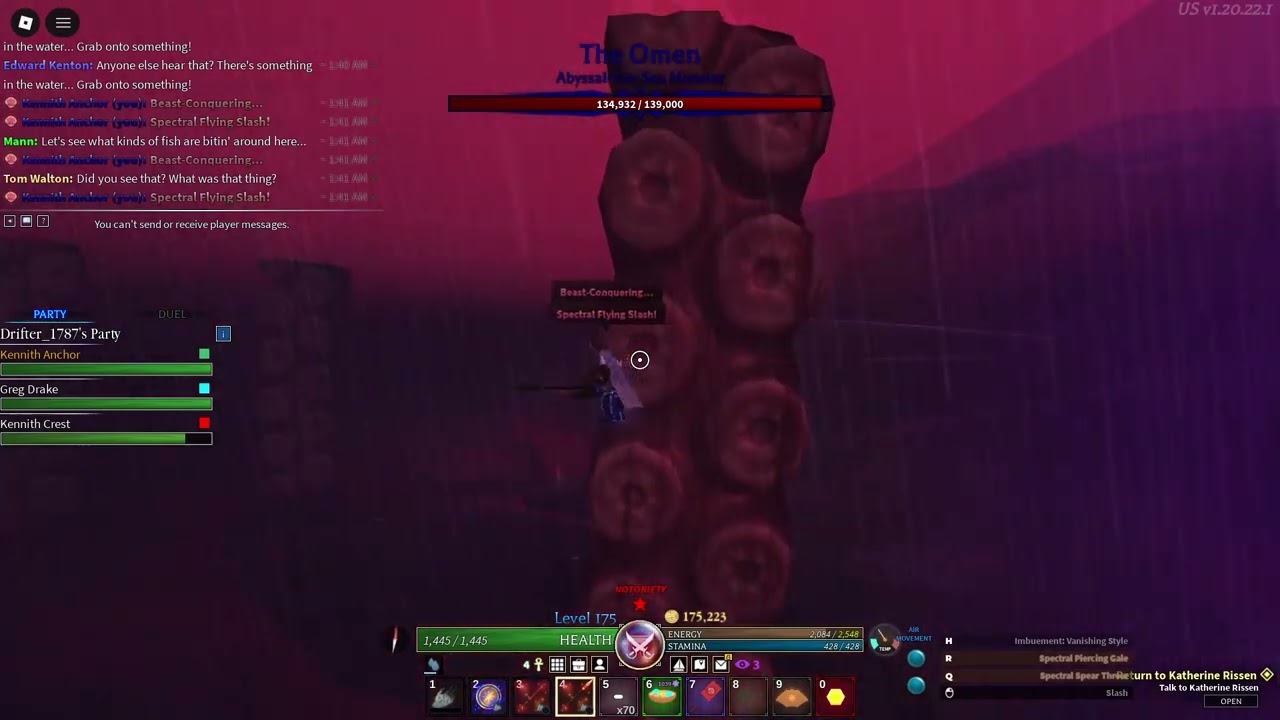 islandless boatless omen attempt 1 (FAILURE)