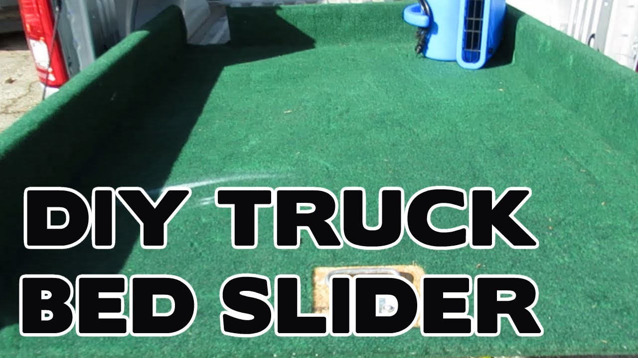 EASY DO IT YOURSELF TRUCK BED SLIDER UNDER $50