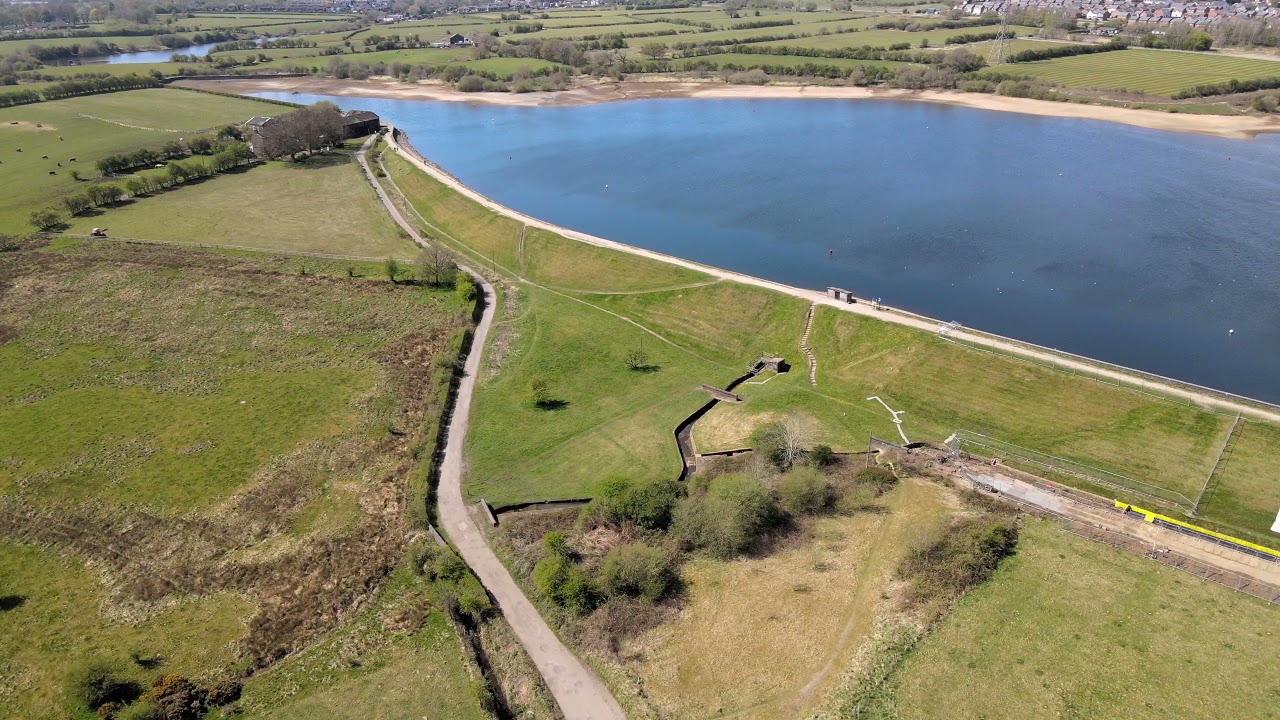 MAVIC AIR 2 DRONE FLIGHT AROUND ELTON RESERVOIR  BURY