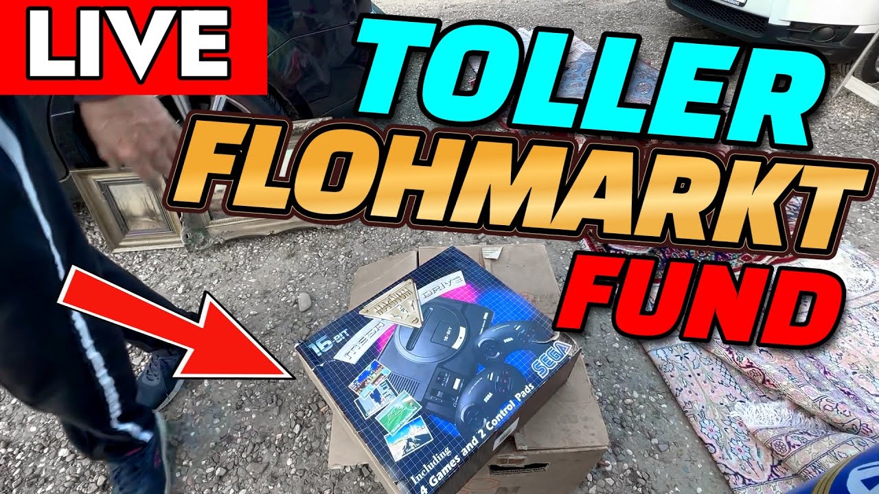 LIVE Flohmarkt Action - Auf einem 