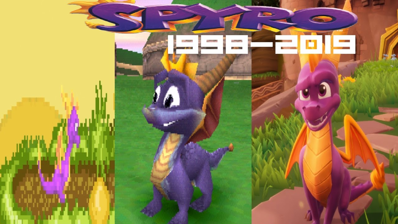 Evolution - Spyro Games(1998-2019)