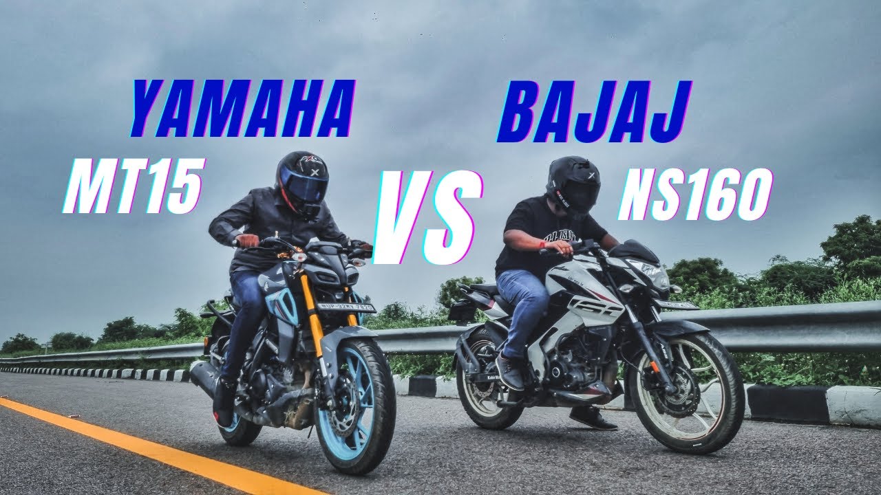 Bajaj Pulsar NS160 (Bs6) Vs 2023 Yamaha MT15 2.0 Long RACE | Ksc Vlogs