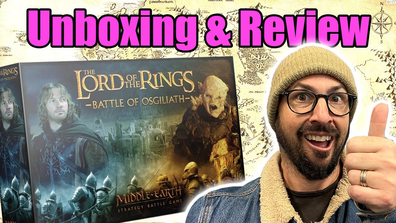 Unboxing Battle of Osgiliath box set  - MESBG