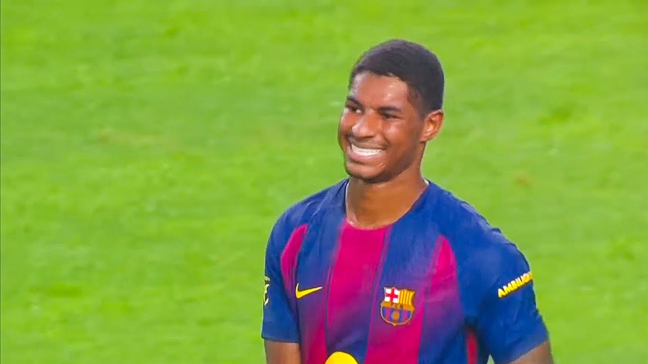 Marcus Rashford vs Daegu | First Barcelona Goal.