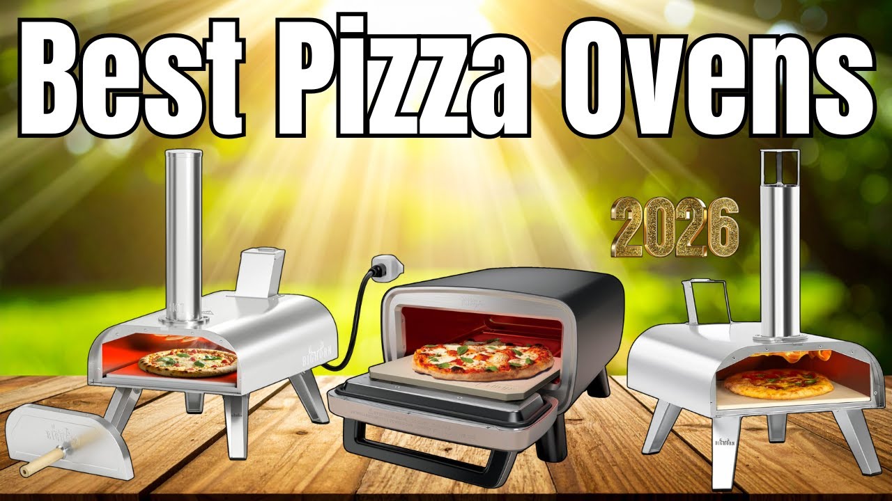 Лучшие уличные печи для пиццы 2026 года 🍕🔥 Лучшие варианты для приготовления хрустящей пиццы на д...