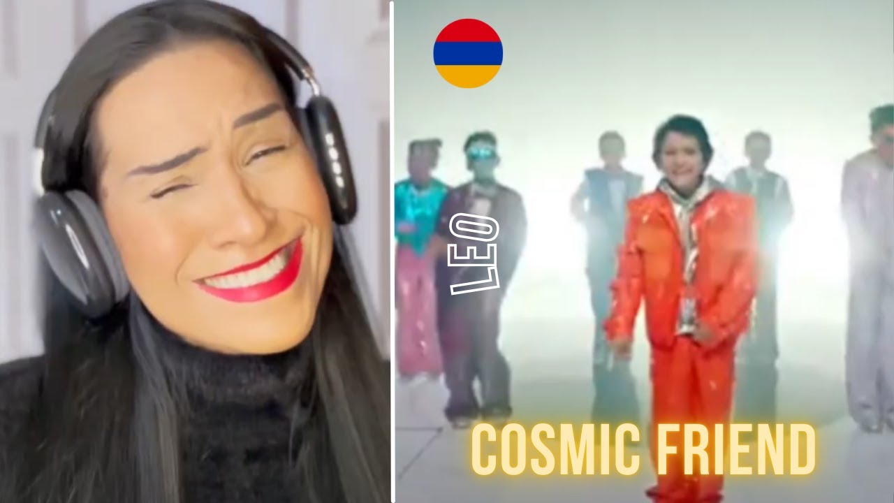 Reaction Leo - Cosmic Friend | 🇦🇲 Armenia | Official Music Video | Junior Eurovision 2024