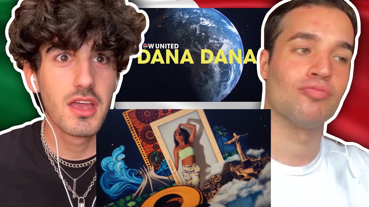 ITALIANS React 🇮🇹 Now United - Dana Dana (Official Music Video)