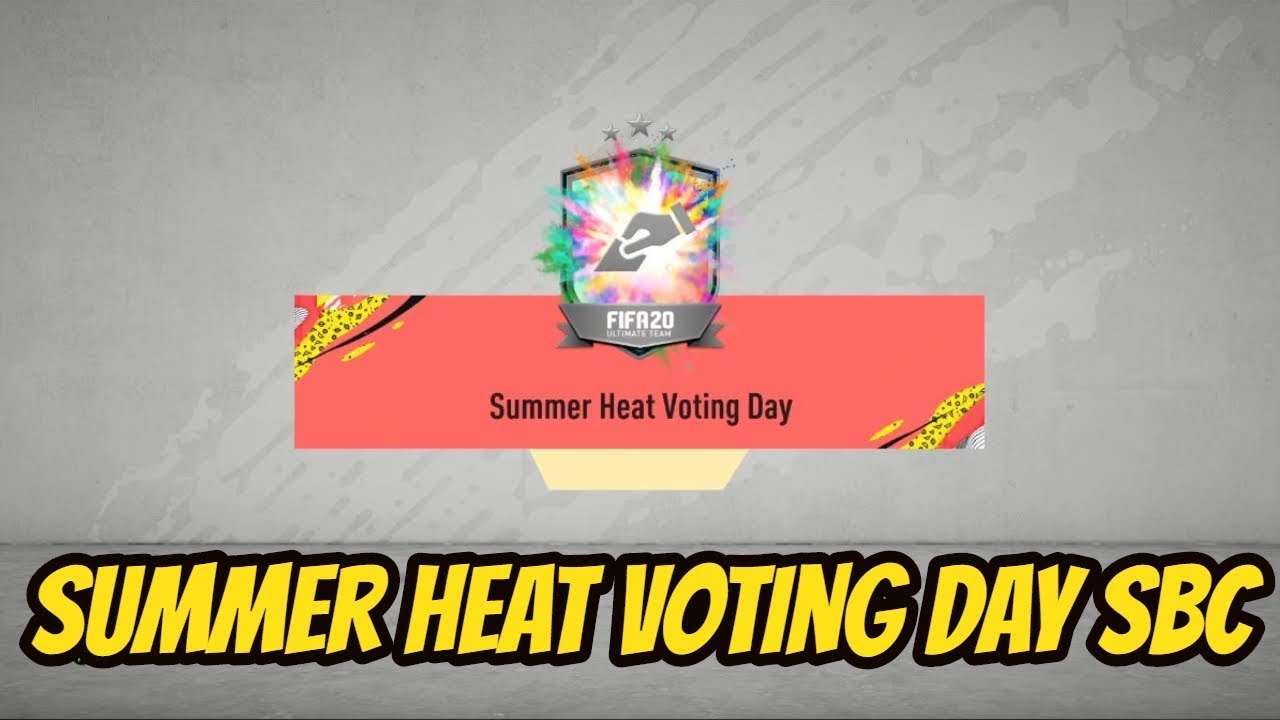 FIFA 20 Summer Heat SBC ( VOTE FIRMINO )