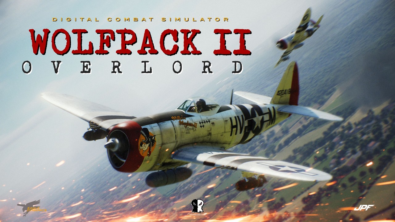 Wolfpack II Overlord &ndash; P-47D Thunderbolt Campaign over Normandy (DCS Launch Trailer)