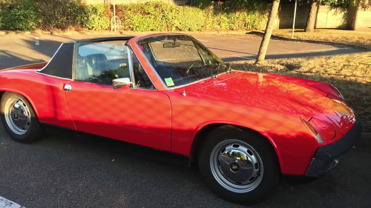 Porsche 914 essai route