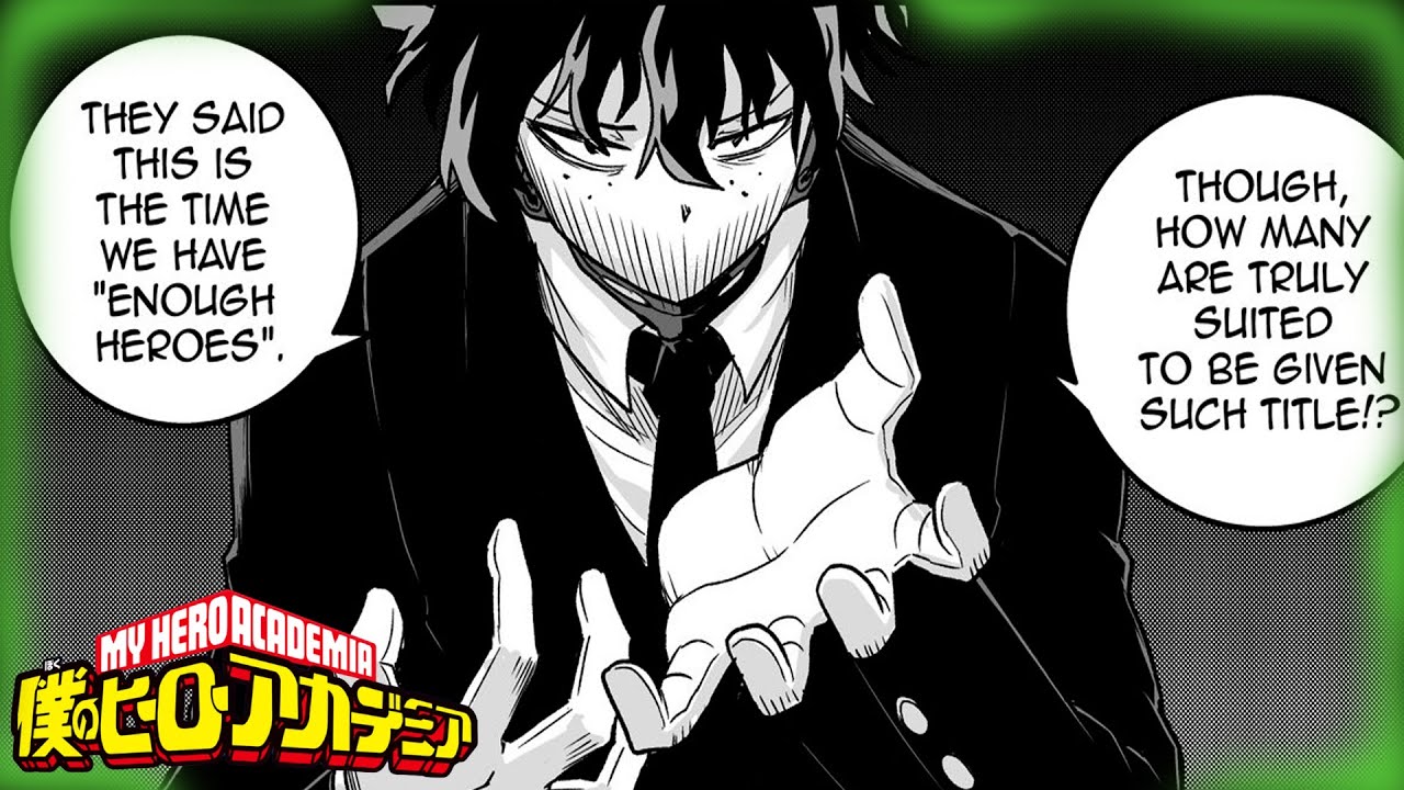 Deku Villain And Team Terror Declares War On The World